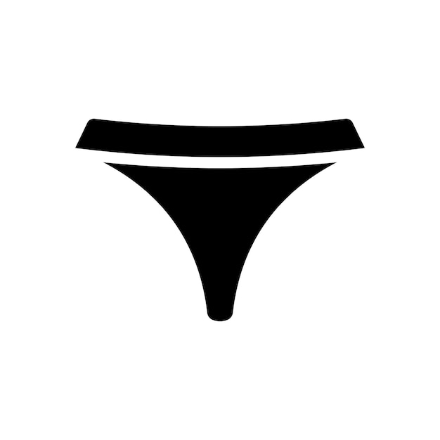 plantilla de diseño vectorial de iconas de ropa interior