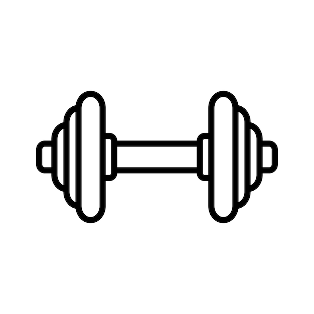 plantilla de diseño vectorial de icono de barra en fondo blanco