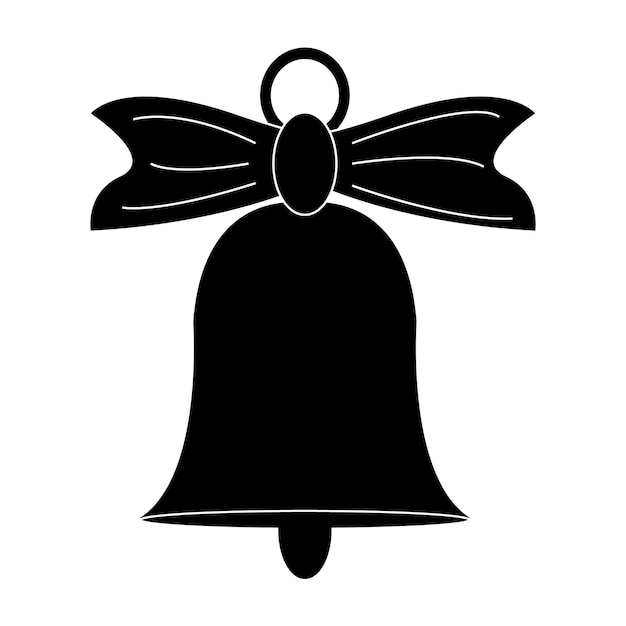 plantilla de diseño vectorial del icono de la campana