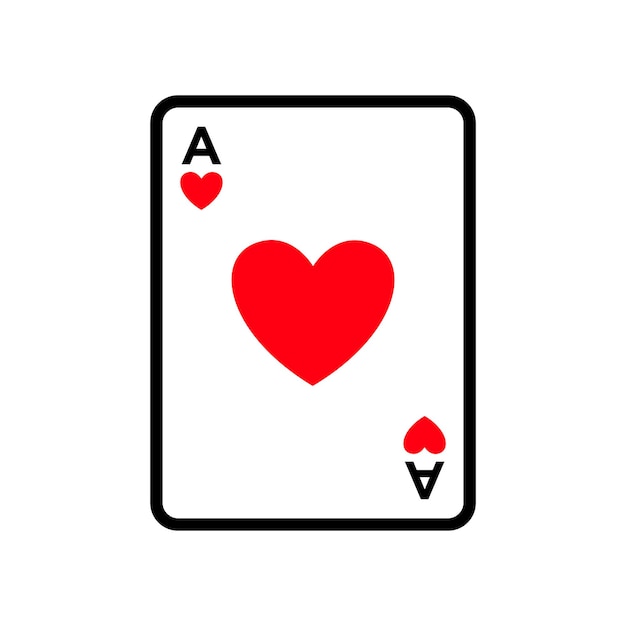 plantilla de diseño vectorial de icono de chip de póquer simple y moderna