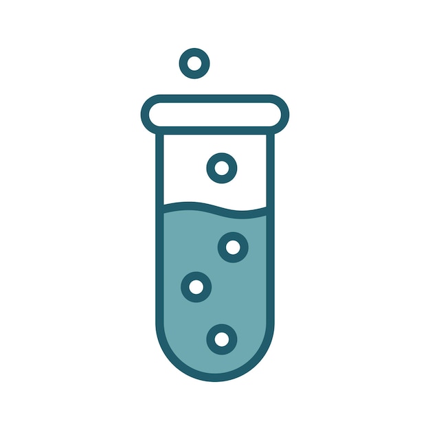 plantilla de diseño vectorial de icono de frasco simple y limpia