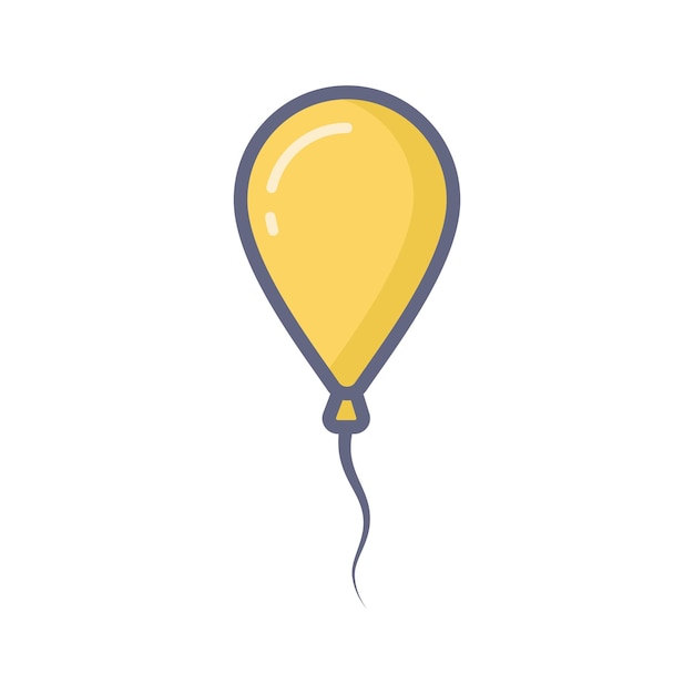 plantilla de diseño vectorial de icono de globo
