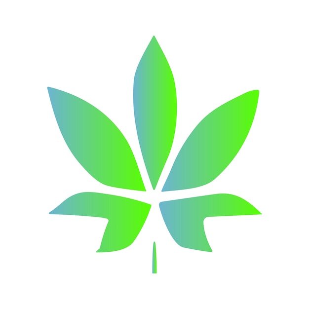 Vector plantilla de diseño vectorial del icono del logotipo de la hoja vectorial