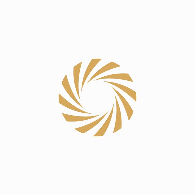 plantilla de diseño vectorial del icono del logotipo Vortex