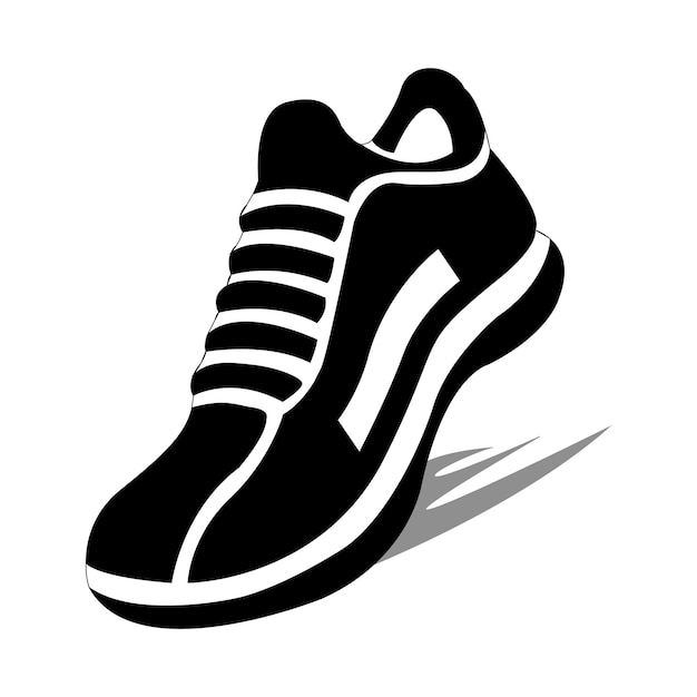 plantilla de diseño vectorial del icono del logotipo del zapato