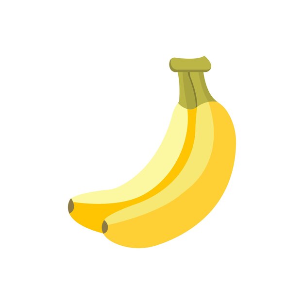 plantilla de diseño vectorial de icono de plátano