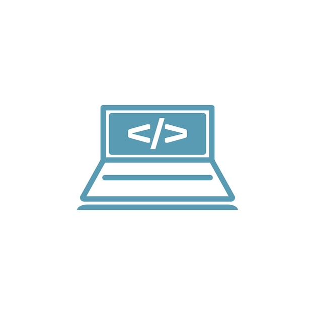 plantilla de diseño vectorial de iconos de codificación