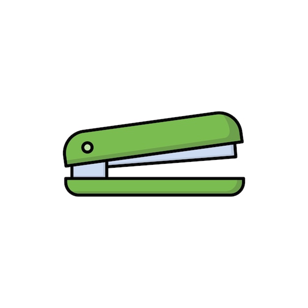 plantilla de diseño vectorial de íconos de grapador