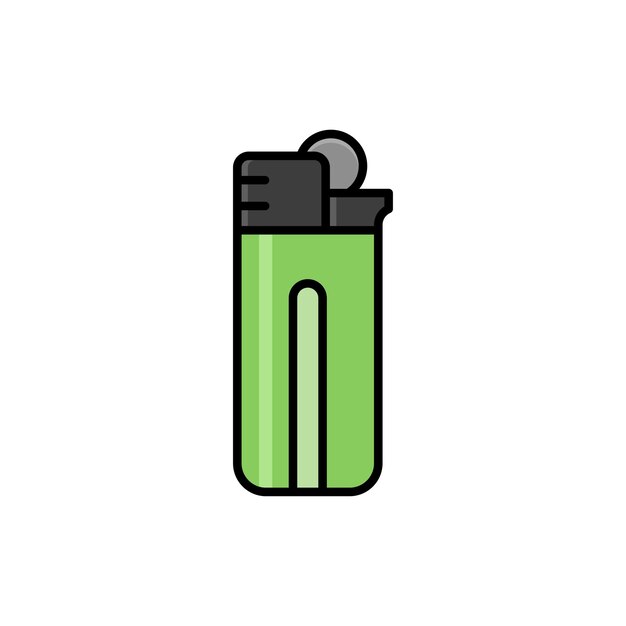 plantilla de diseño vectorial de íconos más ligeros
