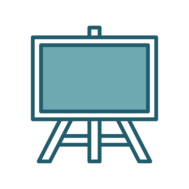 plantilla de diseño vectorial de iconos de tablero simple y limpio