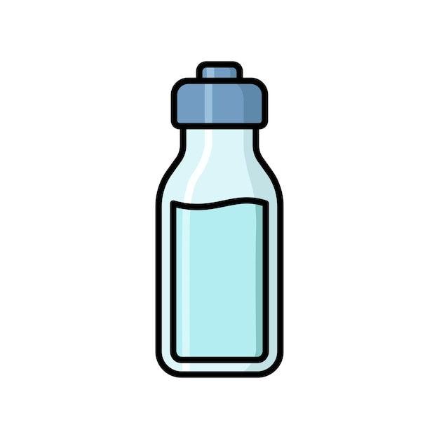 plantilla de diseño vectorial de iconos de tumbler simple y limpia