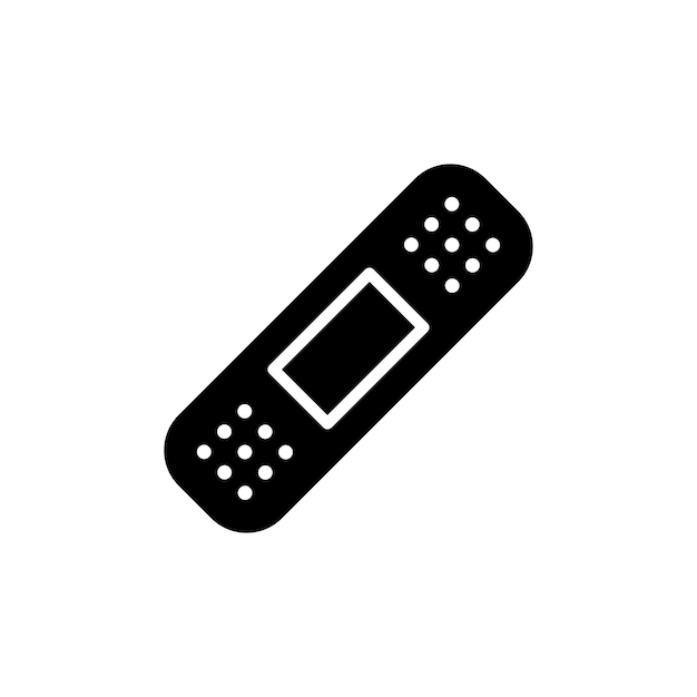 Plantilla de diseño vectorial de iconos de vendaje