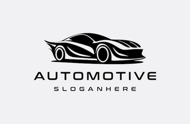 Plantilla de diseño vectorial de logotipo automotriz