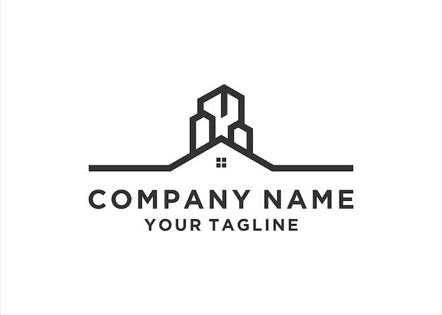 plantilla de diseño vectorial de logotipo de construcción