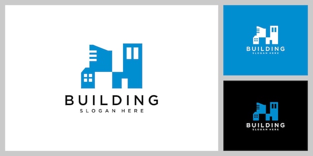 plantilla de diseño vectorial del logotipo del edificio