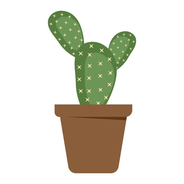 plantilla de diseño vectorial del logotipo del icono del cactus