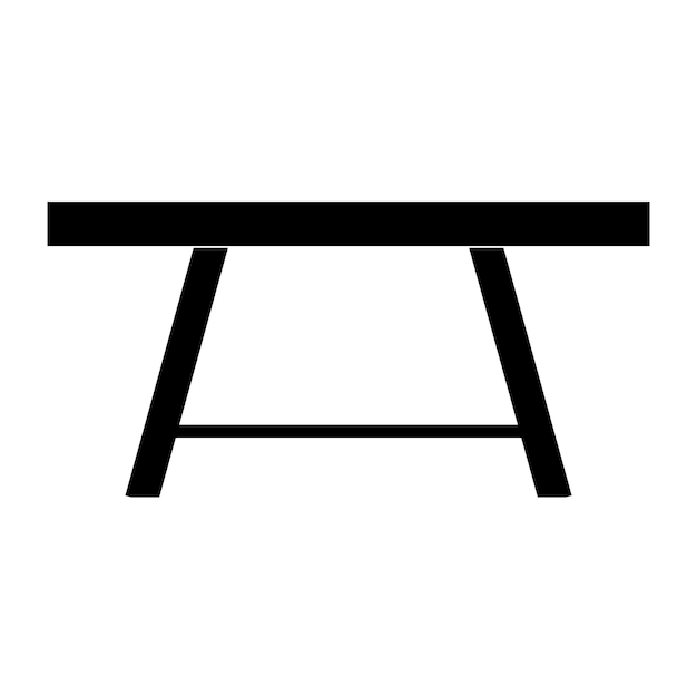 plantilla de diseño vectorial del logotipo del icono de la tabla