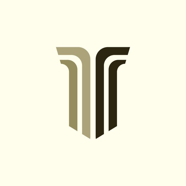 plantilla de diseño vectorial del logotipo del pilar