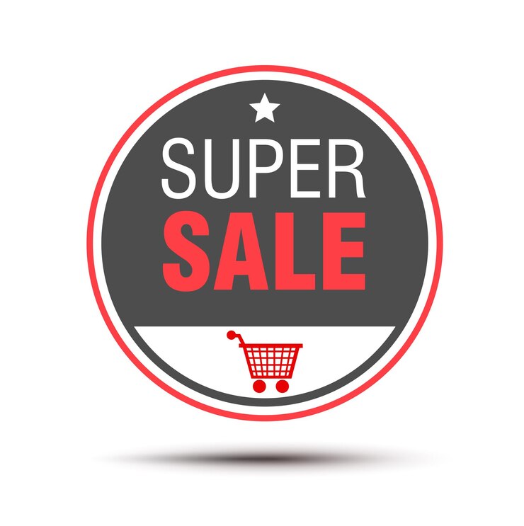 Vector plantilla de diseño vectorial de la tienda de ventas