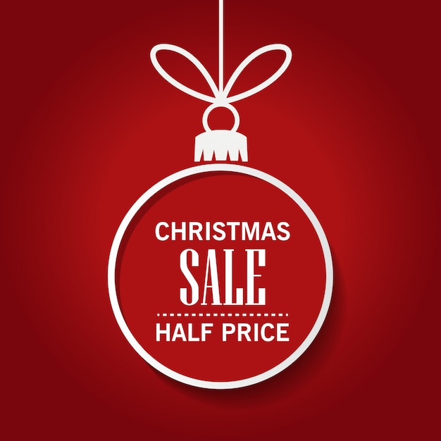 Plantilla de diseño de venta de Navidad