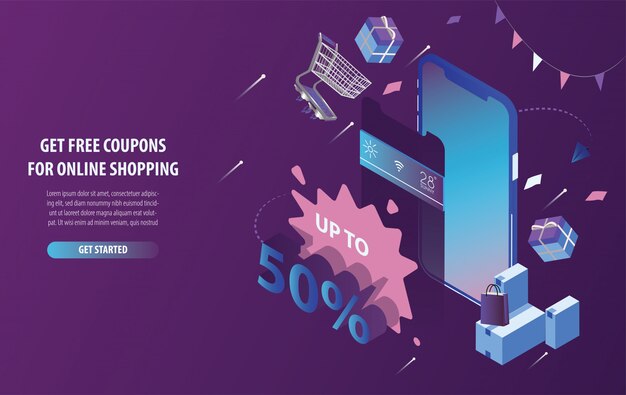 Plantilla de diseño web de página de destino.