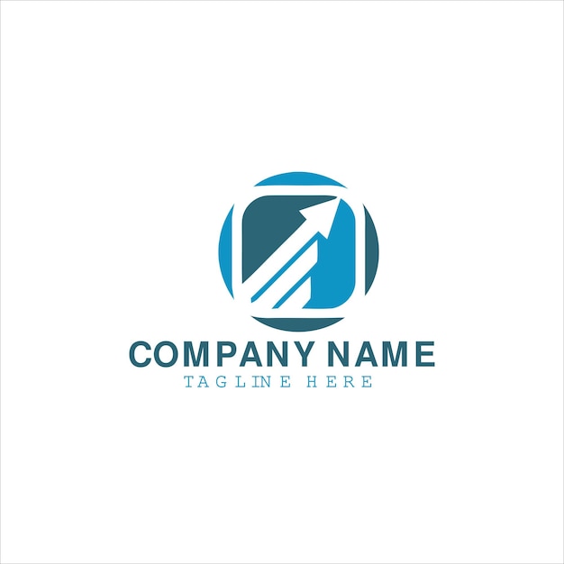 La plantilla de diseños analíticos de logotipos para el logotipo de Business Insight