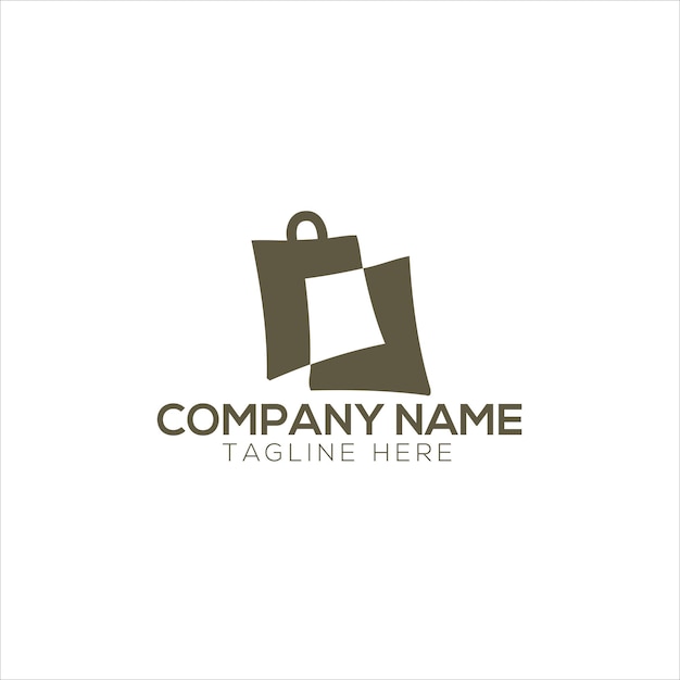 Plantilla de diseños de logotipo de tienda online