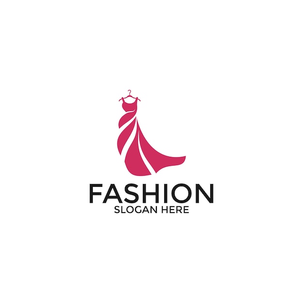 Plantilla de diseños de logotipos de moda de tela Vector de logotipo de camisa Plantilla de diseño de logotipo de ropa logotipo de tienda de ropa