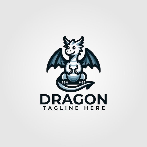 Plantilla con dragón
