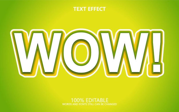 plantilla de efecto de texto 3d