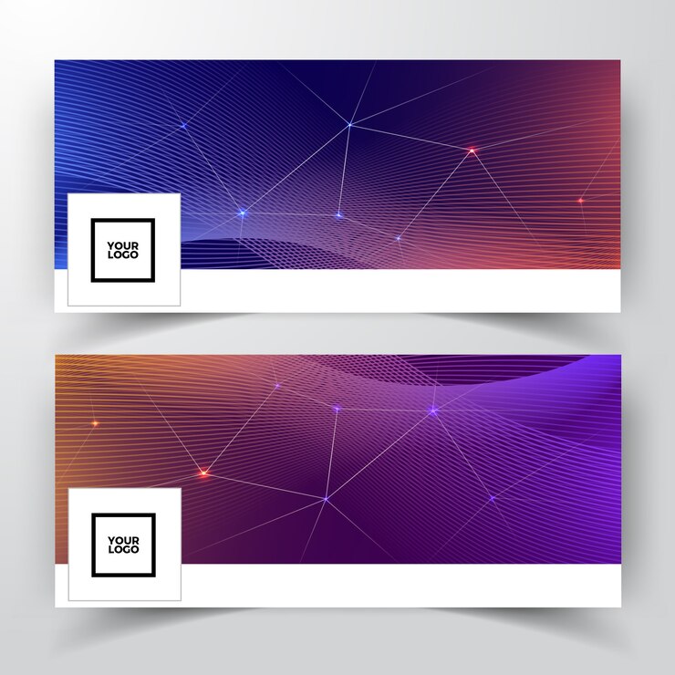 Vector plantilla de encabezado de medios sociales
