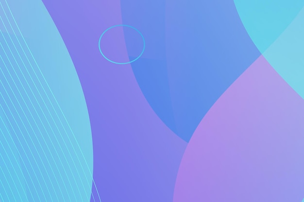 plantilla de estandarte de fluido abstracto