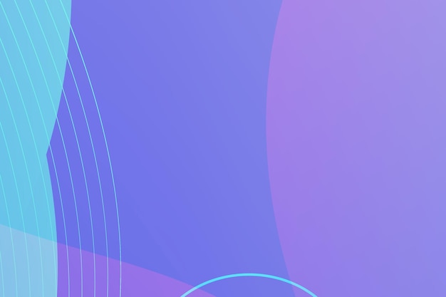 plantilla de estandarte de fluido abstracto