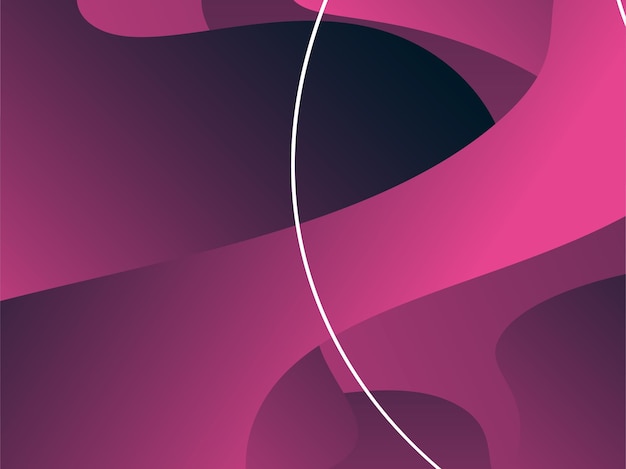 plantilla de estandarte de fluido abstracto