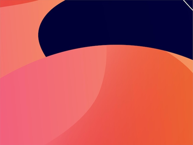 plantilla de estandarte de fluido abstracto