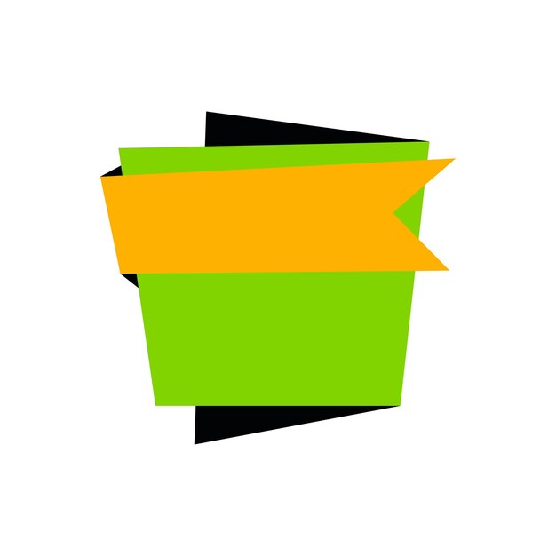 plantilla de etiqueta de descuento de diseño plano