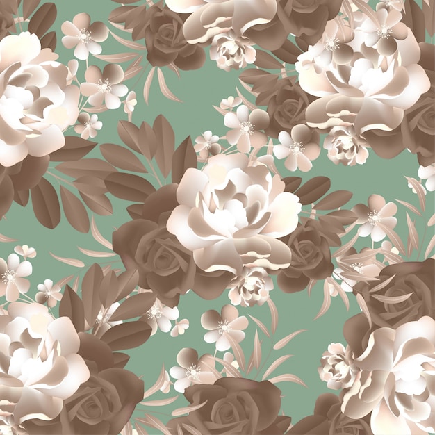 Plantilla floral para descarga gratuita