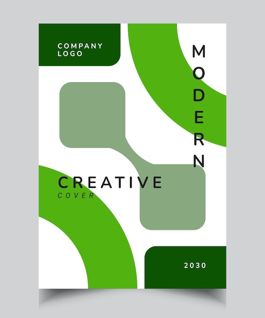 Plantilla de folleto creativo Presentación de negocios Folleto Banner Informe cartel publicidad
