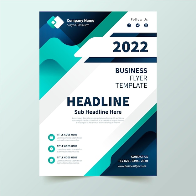 plantilla de folleto empresarial para empresas