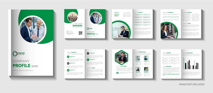 plantilla de folleto para empresas