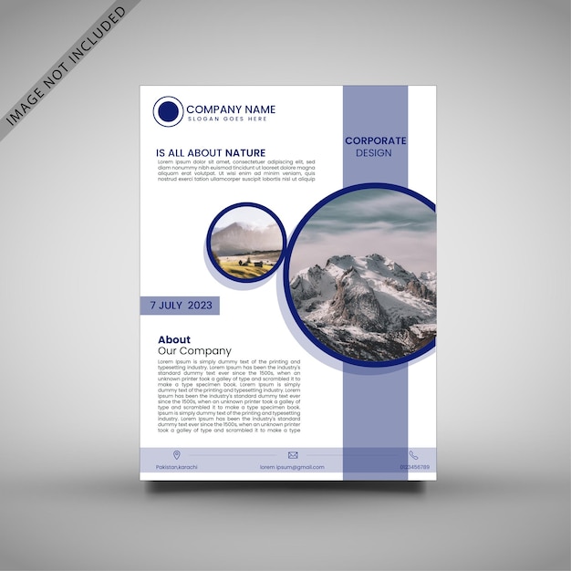 plantilla de folleto para empresas