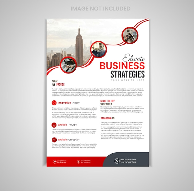 plantilla de folleto para empresas
