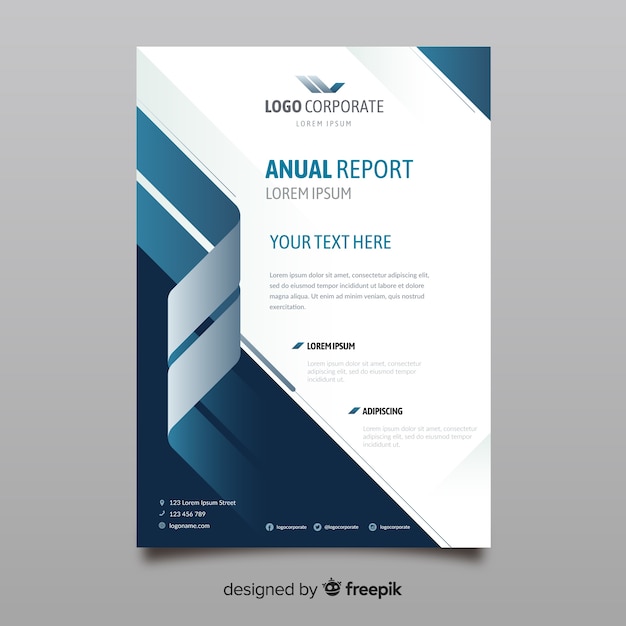 plantilla de folleto para empresas