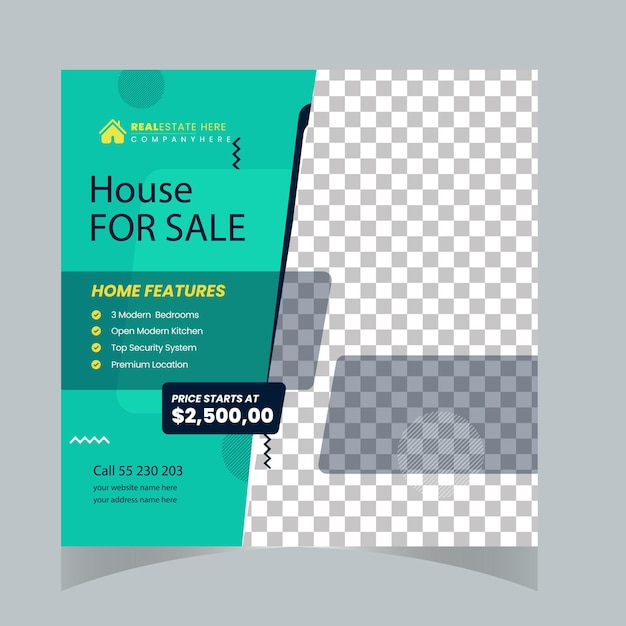 Plantilla de folleto de negocios inmobiliarios Diseño de folleto para la venta de propiedades paquete de diseño de folleto inmobiliario