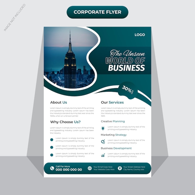plantilla de folleto de presentación de negocios de la empresa