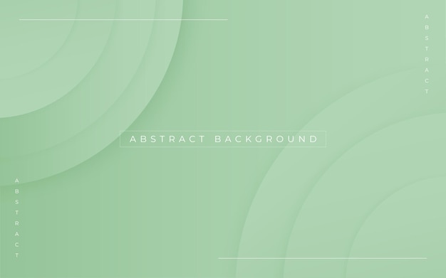 Plantilla de fondo abstracto verde moderno Mujer de belleza cosmética