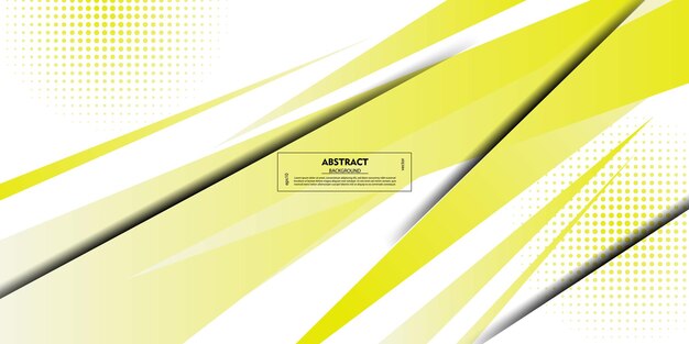 plantilla de fondo amarillo brillante abstracta con patrón de corte de papel cuadrado fondo superpuesto