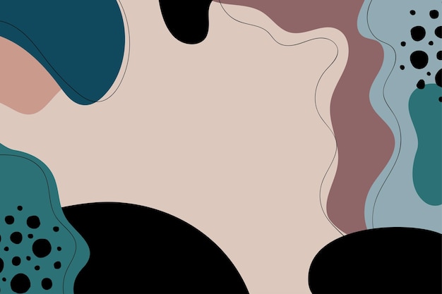 Plantilla de fondo artístico de moda abstracto