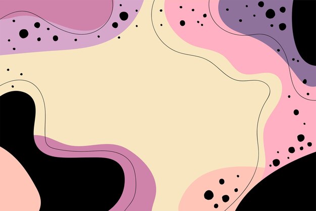 Plantilla de fondo artístico de moda abstracto
