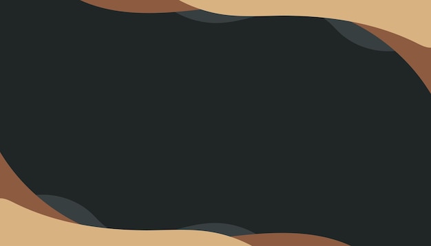 Plantilla de fondo de banner abstracto elegante simple